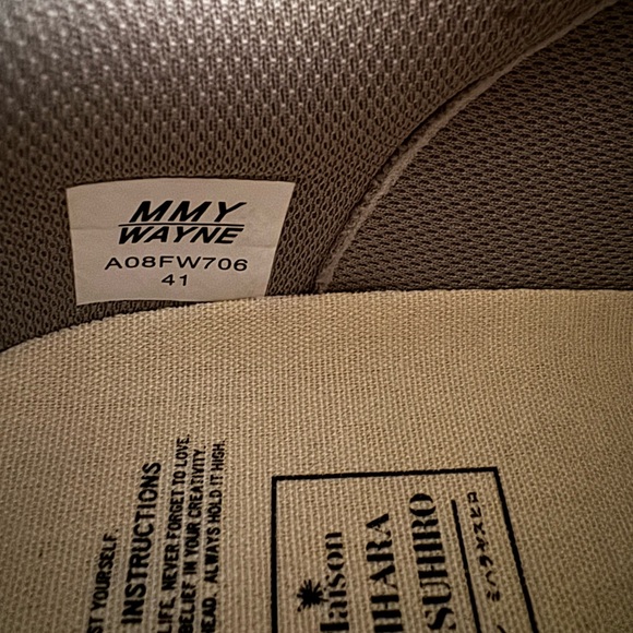 Maison MIHARA YASUHIRO ‘Wayne’ Shoes size 41 100% Authentic from Japan - Picture 6 of 16